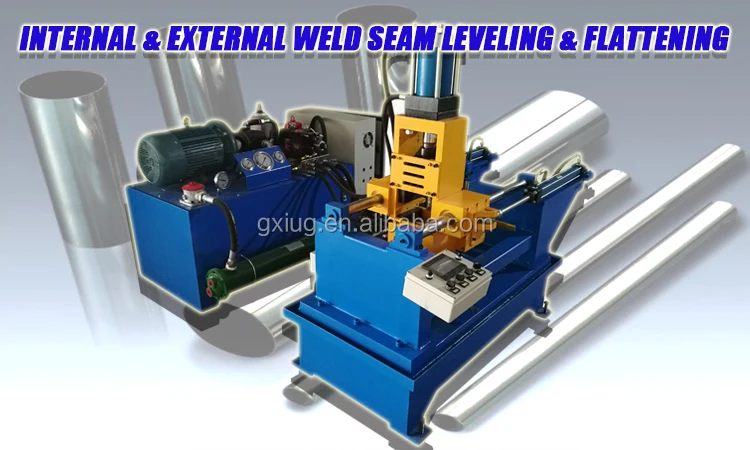 tube flattening machine