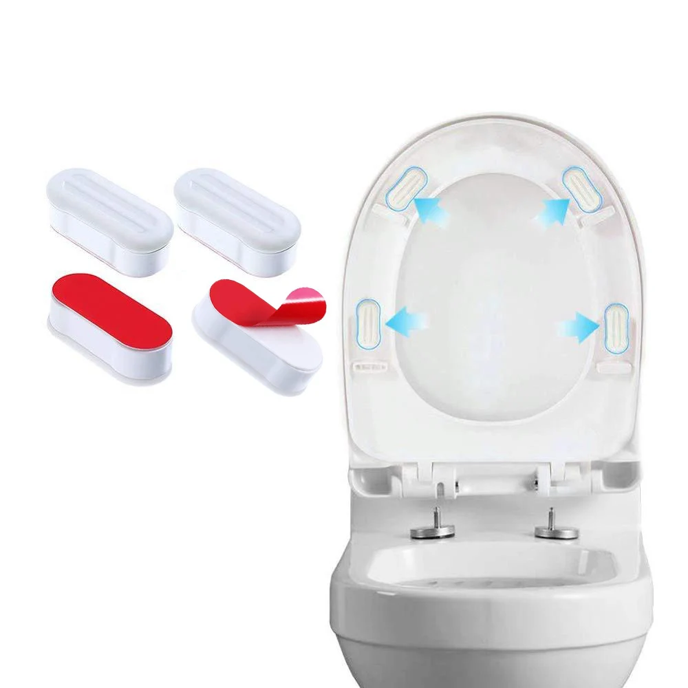 4piece Adhesive Toilet Bidet Bumpers Of Seat Bumper Kits For Bidet