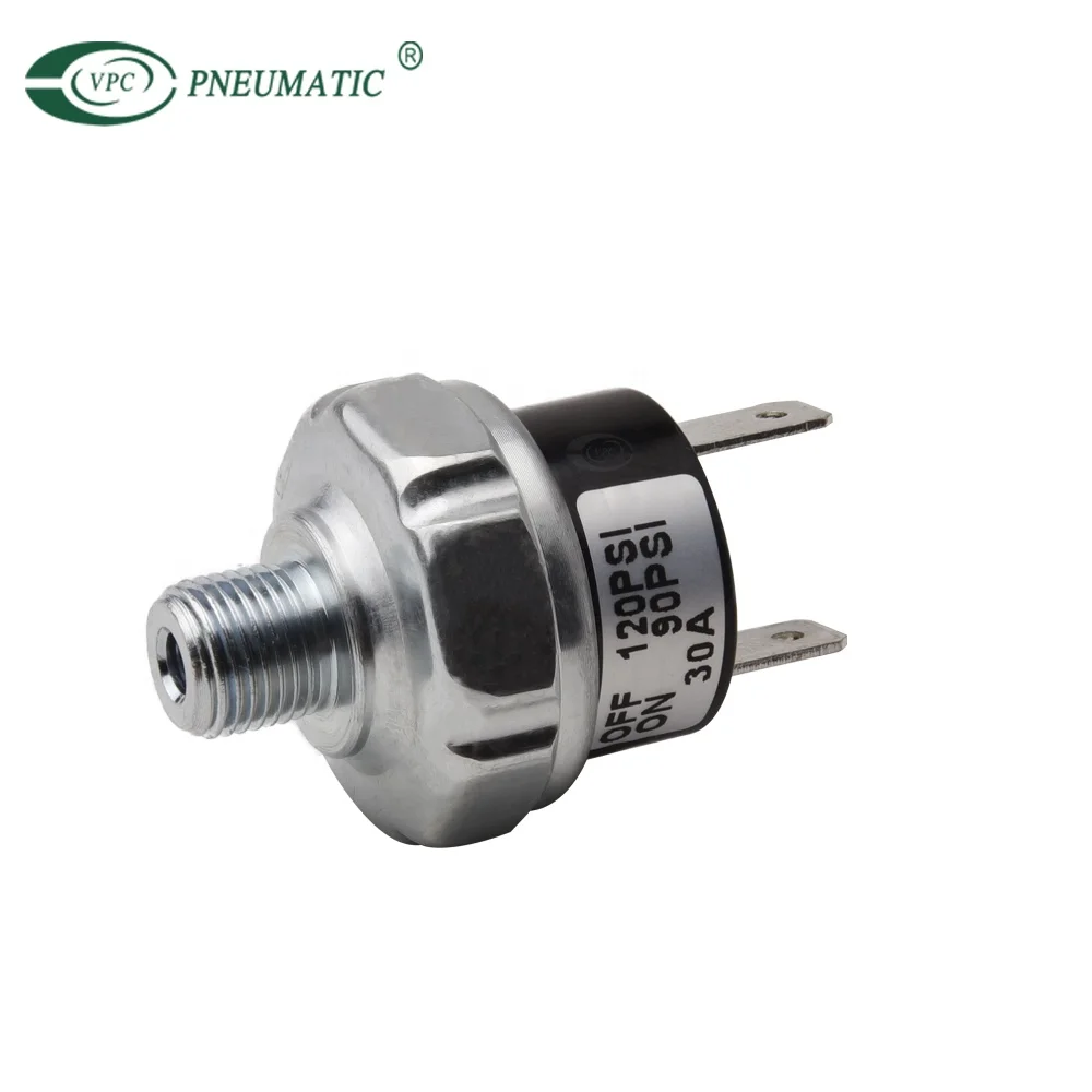 Dc12v 24v Airride Suspensión Interruptor De Presión Del Compresor De