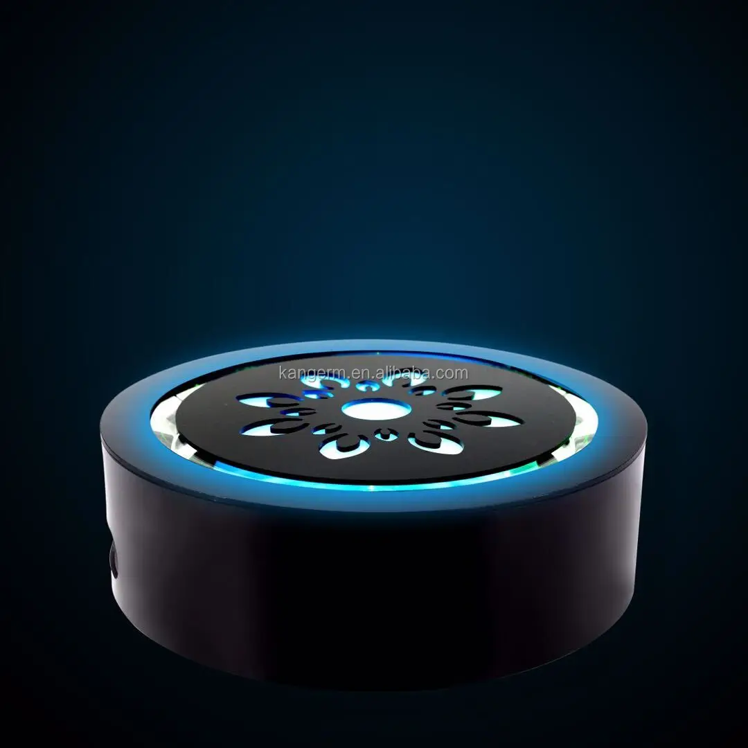 2021 New Design 33cm Diameter Big Size Laser Disc Hookah Shisha Base