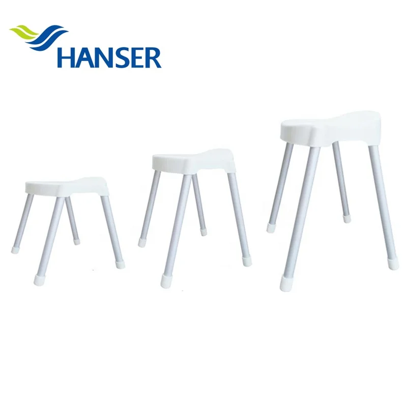 
Anti slip 30 40 50cm Plastic Bathroom Shower Stool 