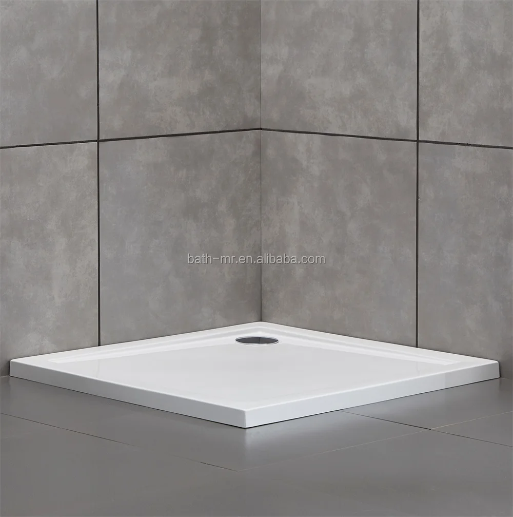 Antislip Resin Shower Tray /acrylic Shower Tray /cheap Shower Tray