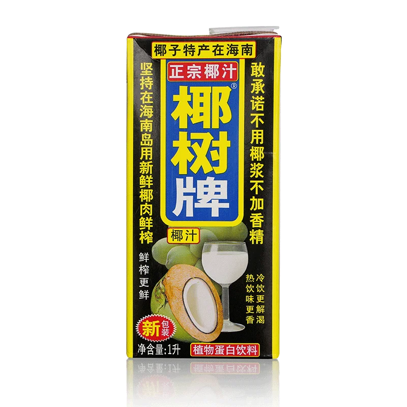 海南正宗椰汁植物蛋白饮料海南特产 1.25l * 6 瓶/箱
