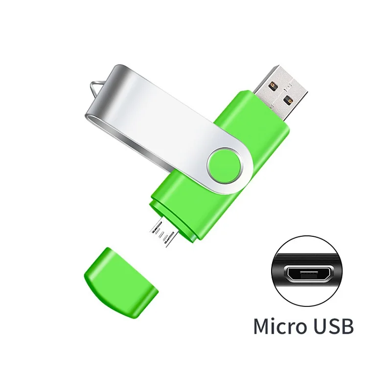 OTG USB Flash Drive 128GB 64GB 32GB 16GB 8GB 4GB 2GB Pen Drive Smartphone Pendrive OTG 2.0 USB Flash Drive - ANKUX.COM