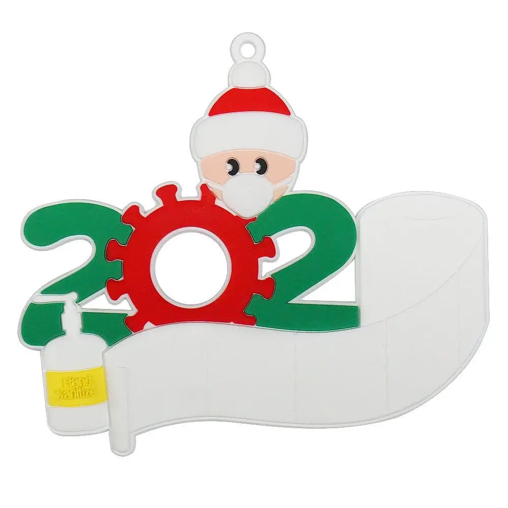 
pvc snowman Amazon diy name blessing decorative items 2020 Christmas tree pendant gift gift 