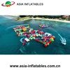 Lake Use Adult Inflatable Water Park , Inflatable Floating Water Sports Equipment