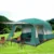 Fun Sleeping Tente Easy Glamping Gonflable Heavy Duty Rooftop Outdoor Large Family Canvas Tent Waterproof Tente De Camping Trip