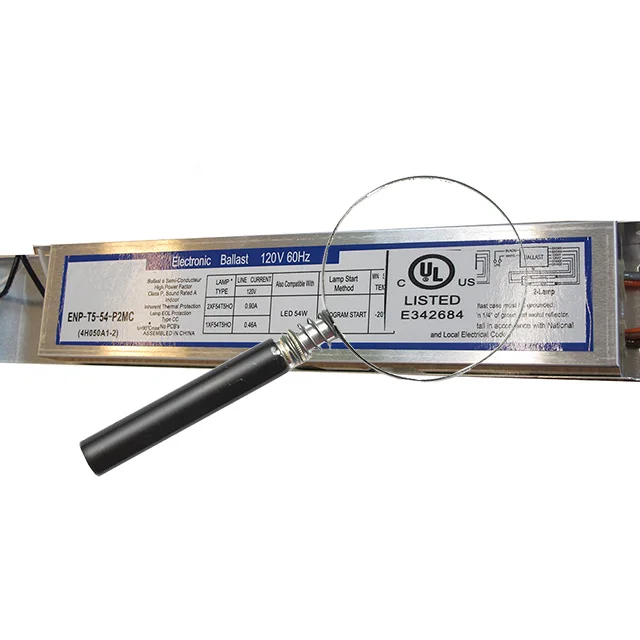 Ul T5 Led Tube Electronic Ballast Compatible 120 Volts Advance Icn4s5490c2lsg 4 Lamp T5 Ballast