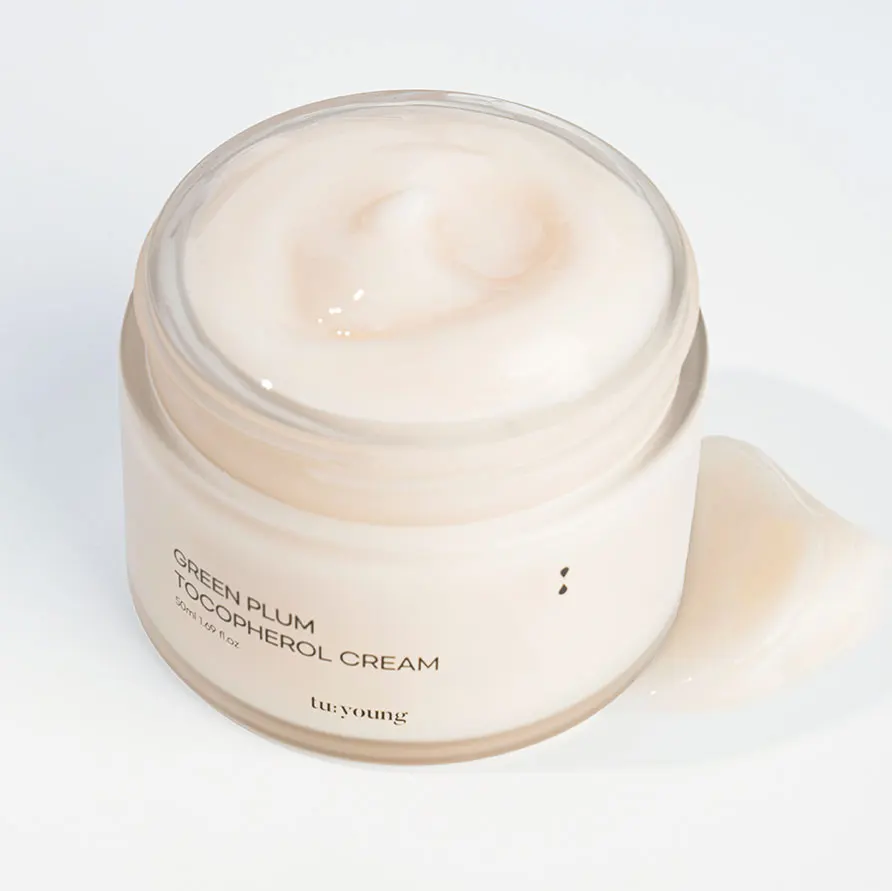 Tuyoung Moisturizing Green Plum Facial Face Cream Made In Korea Anti Aging Korea Skin Care