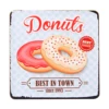 Tinplate cork coaster/wholesale metal coaster /cheap tin cup mat