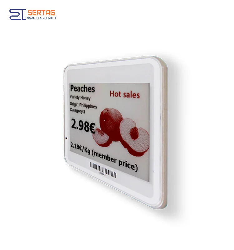 Supermarket 4.2inch LORA Electronic Shelf Label ESL Digital Price Tag System - Famidy.com