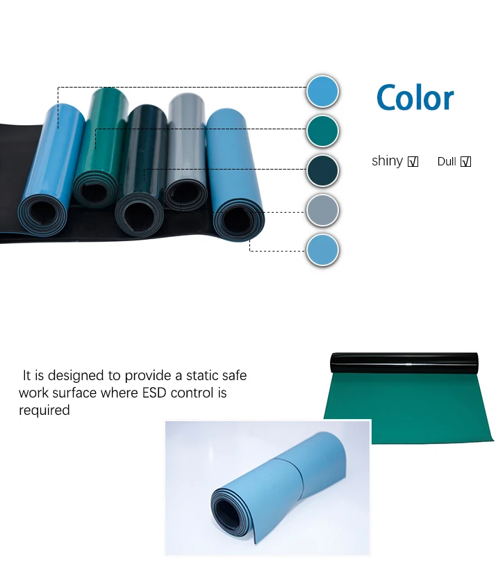 Desktop Rubber Mat/antistatic Green Mat 2mm / 3mm Thickness Buy Clear
