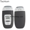 For AUDI 3+1 buttons remote key shell cover case smart car locksmith for Audi A6