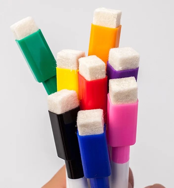 Magnetische uitwisbare kleurmarkers voor whiteboard kinderen_voghion.com