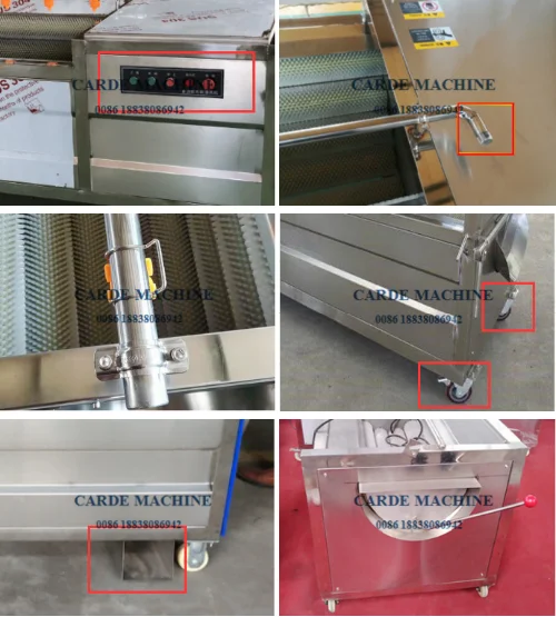 potato peeler with brush