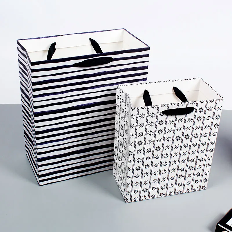 High Quality Luxury Custom Paper Bag Packaging With Your Own Logo