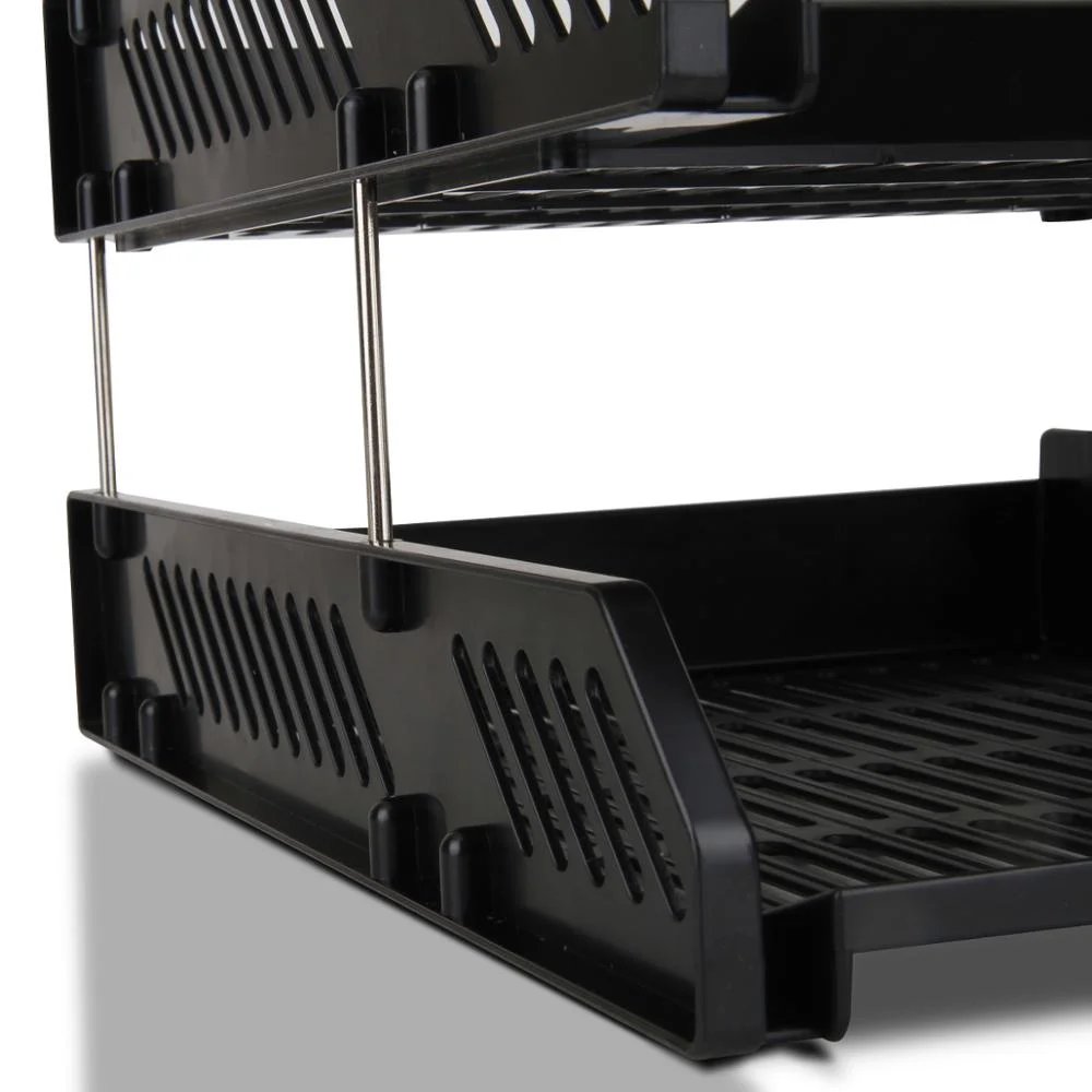 Antistatic ESD Desktop File Tray Document Holder/Folding Style Three Layers File Tray/Antistatic Document Folder