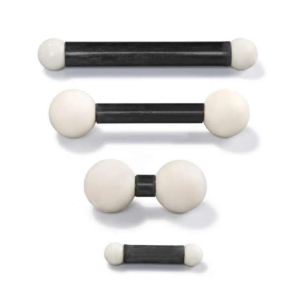 Calibration Ceramic Dumbbell Ball 2d 3d Detection Ball Mirror Matte