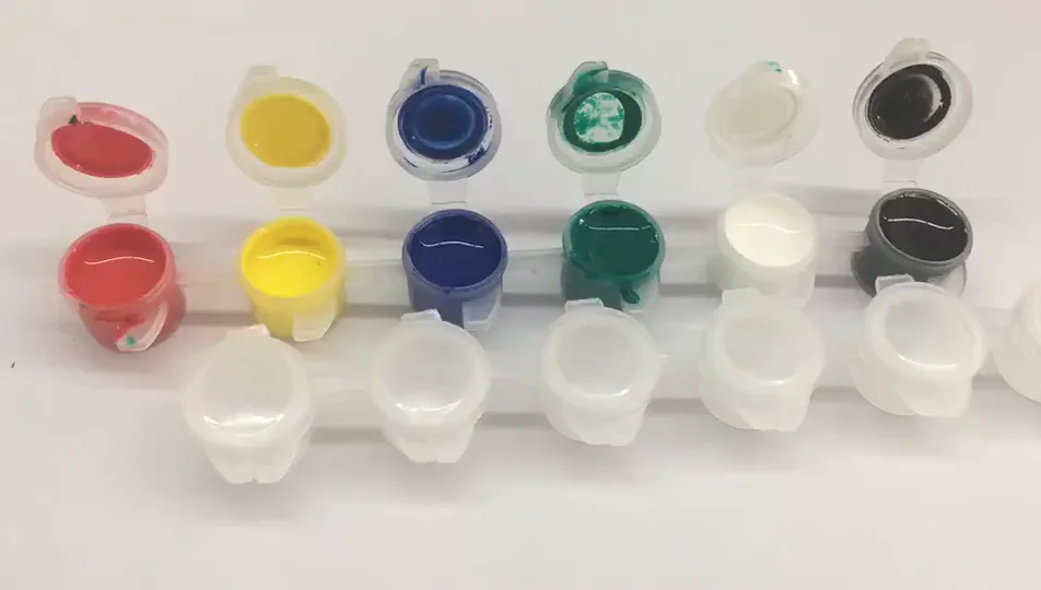 Factory Wholesale Paint Pot Strips Acrylic Paint Set/acrylic Paint Pots