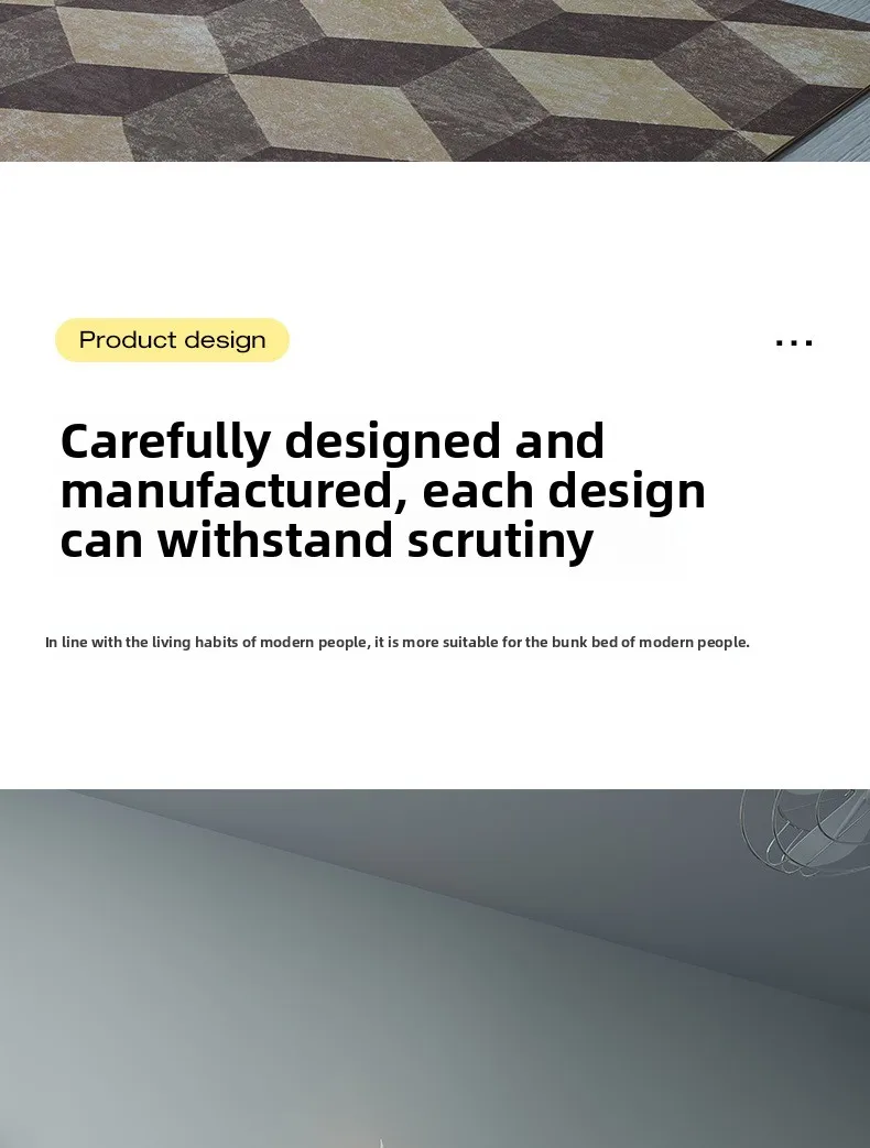 product modern two layer conjoined bunk iron bed student dormitory metal bunk bed-14