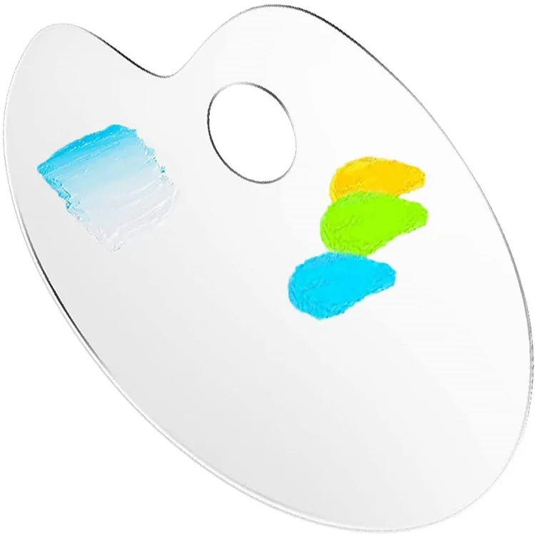 Acrylic Artist Paint Palettes Nonstick Oil Paint Palette Mixing