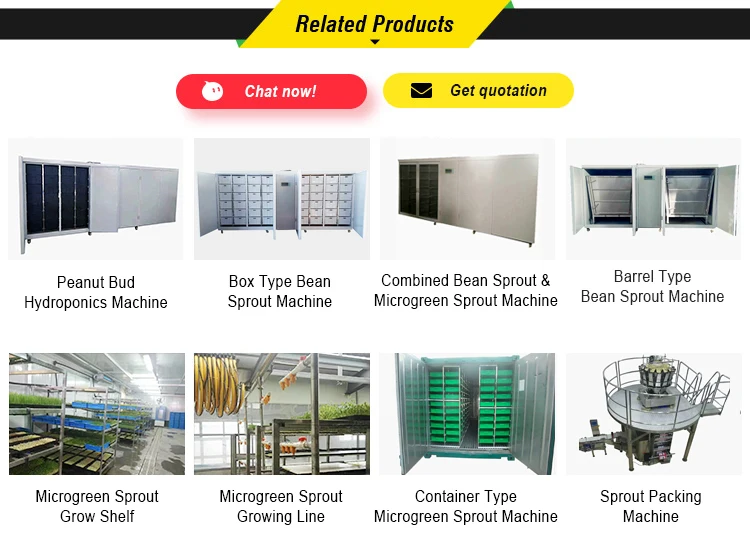 NKUN Cattle Ranch Container Type Machine De Germination