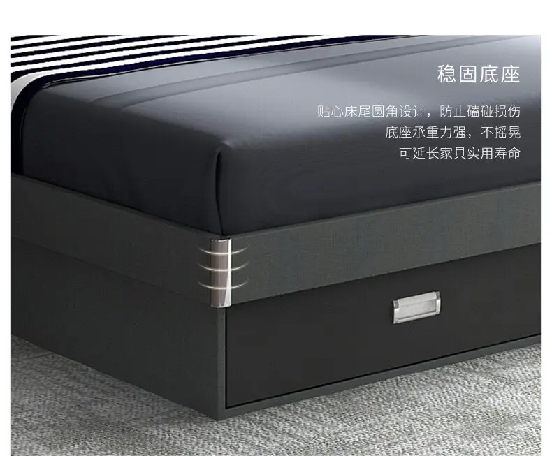 Modern Hinged Storage Bed King Hydraulic Storage Bed Buy Hydraulic