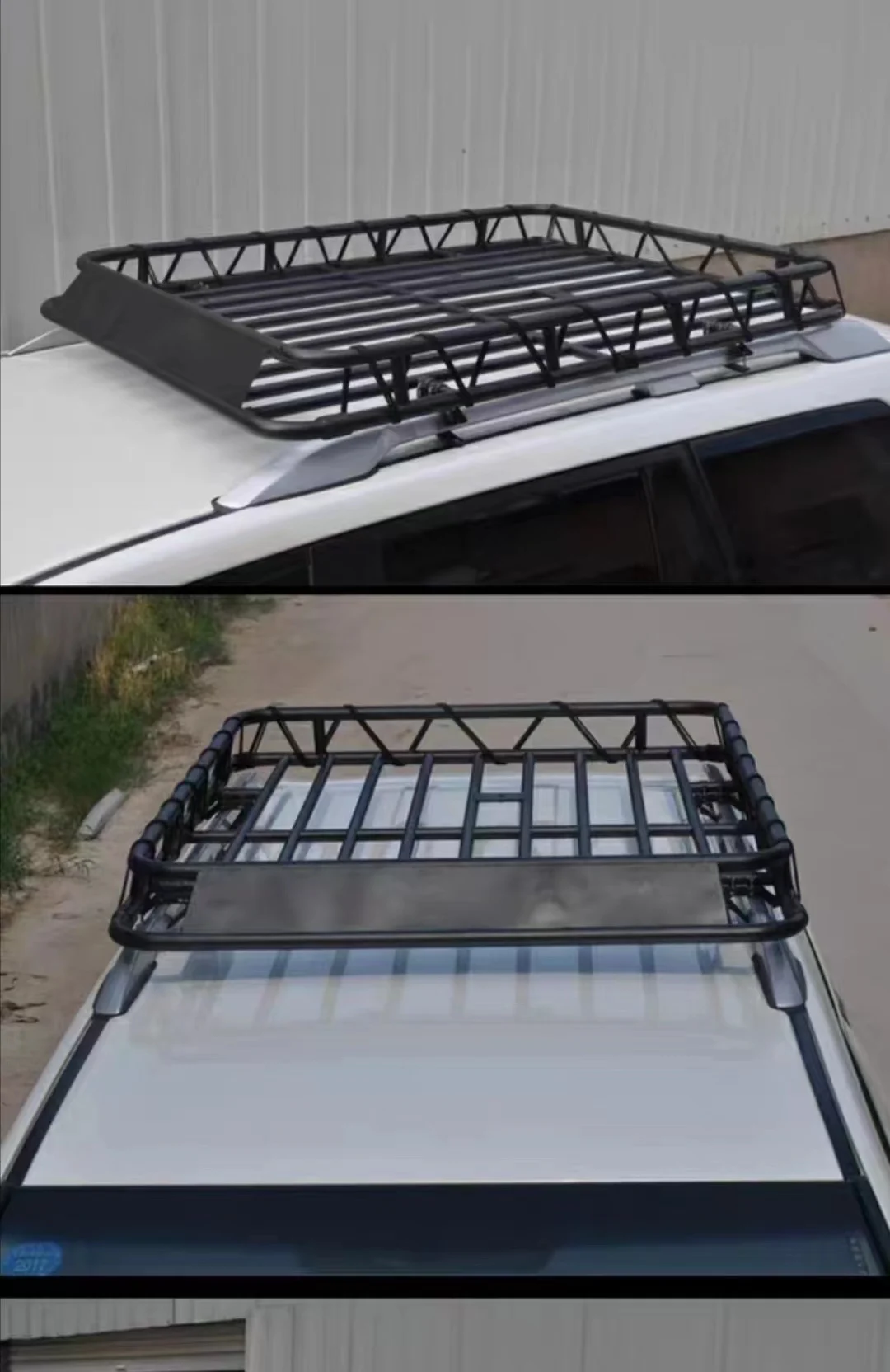 4x4 Roof Rack With Steel/ Aluminium Material Car Universal Roof Basket
