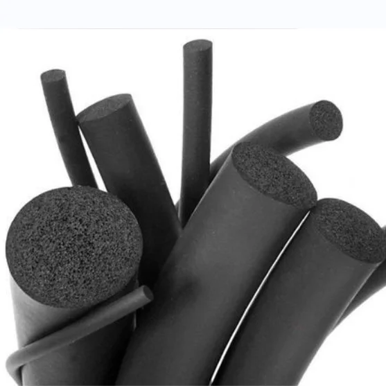 1/4" Thick X 2" Wide X 50 FT Roll Closed Cell Sponge Rubber, Neoprene/EPDM Blend, Made In USA