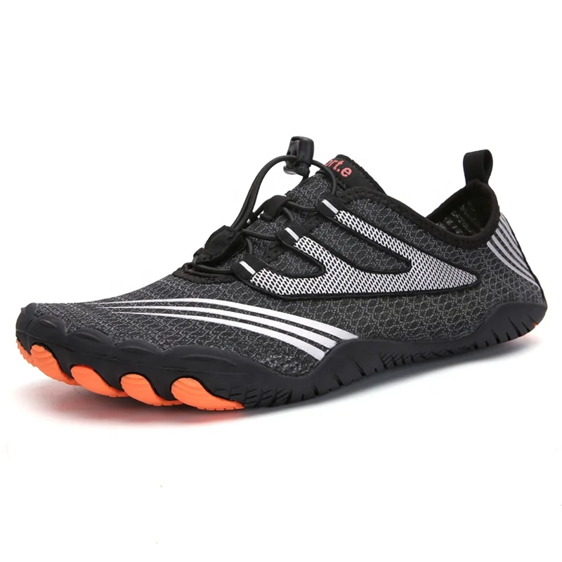 
Outdoor Drifting Wading Swim Shoes Non Slip Highland Creek Drawstring Mesh Breath Quick Dry Unisex Men Beach Water Aqua Shoes 