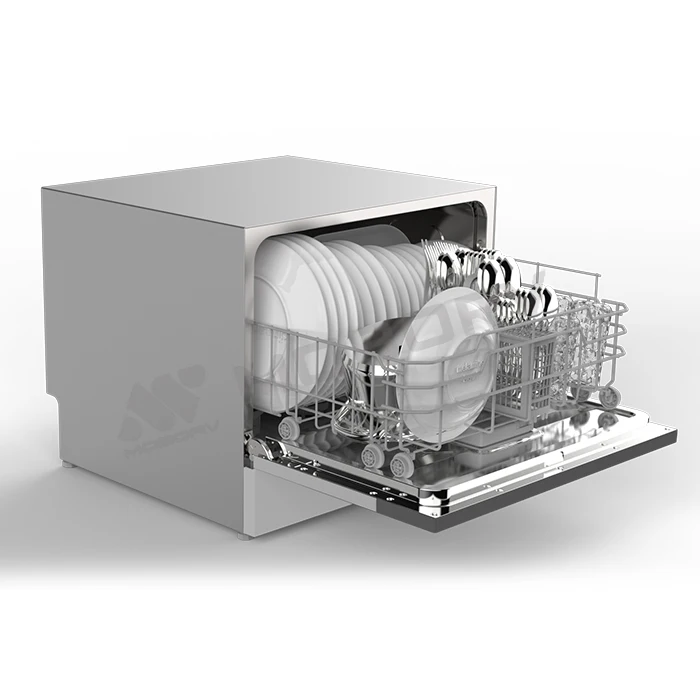 Automatic 6 Sixe Sets Dishes 304 Steel Cavity Tabletop Builtin