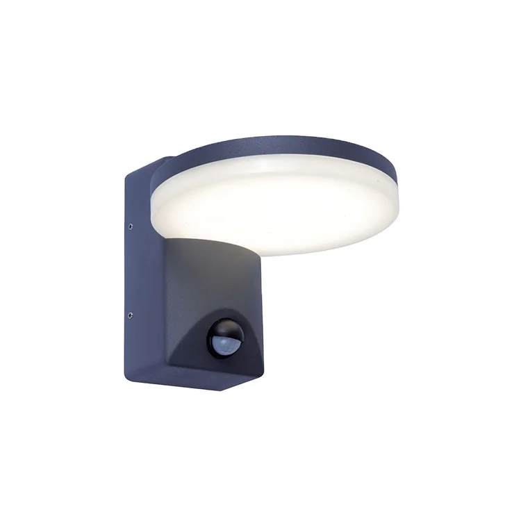 UHIGH Modern Outdoor Light Waterproof Motion Sensor 12w LED Wall Lamps