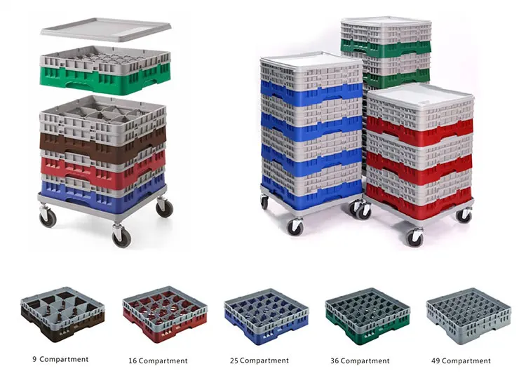 Customised Holder Basket Transport Hanger For Kitchen Wine Glasses Nd Cups Hanging Washer Machine Peg Tray 12 Flat-Glass- Racks