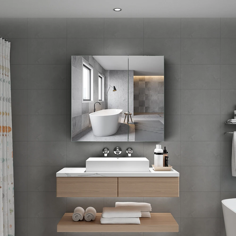 Bathroom Medicine Cabinets Mirror Cabinet With Large Storage And Adjustable Shelves Buy Bathroom Cabinets