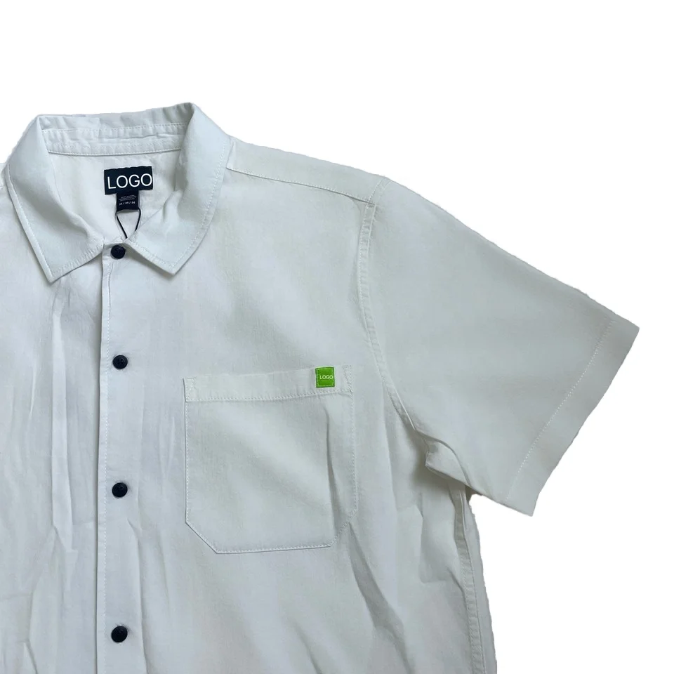 Designer Premium Men's Short Sleeve  Shirts Custom Logo Solid Color High Quality OEM Customizable for Polo Shirt manufacture
