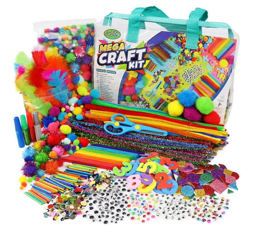 Arts And Crafts Supplies For Kids Craft Kits For Kids Diy School Craft