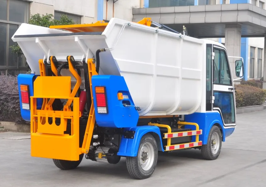 Compacted Garbage Trucks Garbage Compactors Electric 5.5kw 3.2m3 Buy