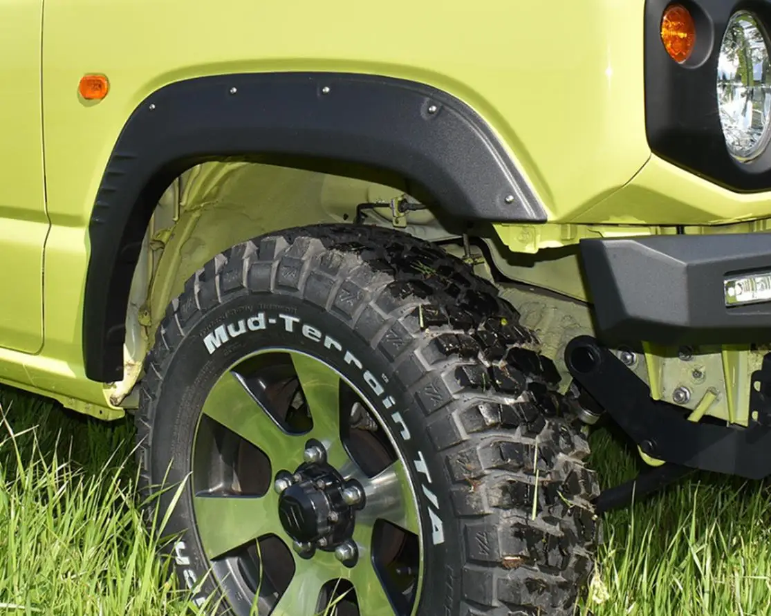 Jimny Jb64 Accessories Car Wheel Eyebrow Fender Flares For Suzuki Jimny