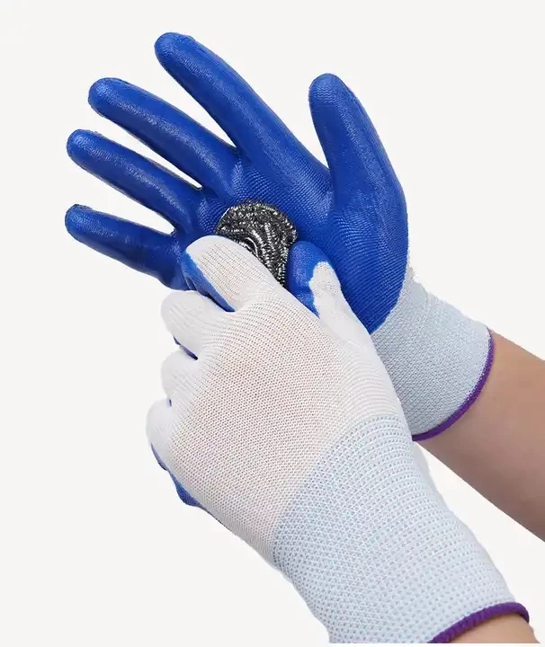 Rubber Garden Industrial Grip Heavy Duty Safety Hand Latex Gloves - Buy 