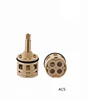Cheap ACS valve standard 35mm plastic faucet cartridge faucets tap valve core