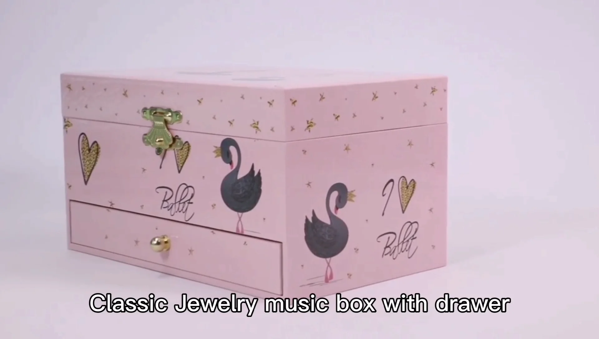 Christmas Hottest Wind Up Style Rotating Dancing Ballerina Girl Jewelry