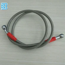 Нейлон PTFE core нержавеющая сталь провода плетеный мотоцикл тормоз Масляный шланг для мотоцикла дорожный велосипед линии Quad велосипед комплект