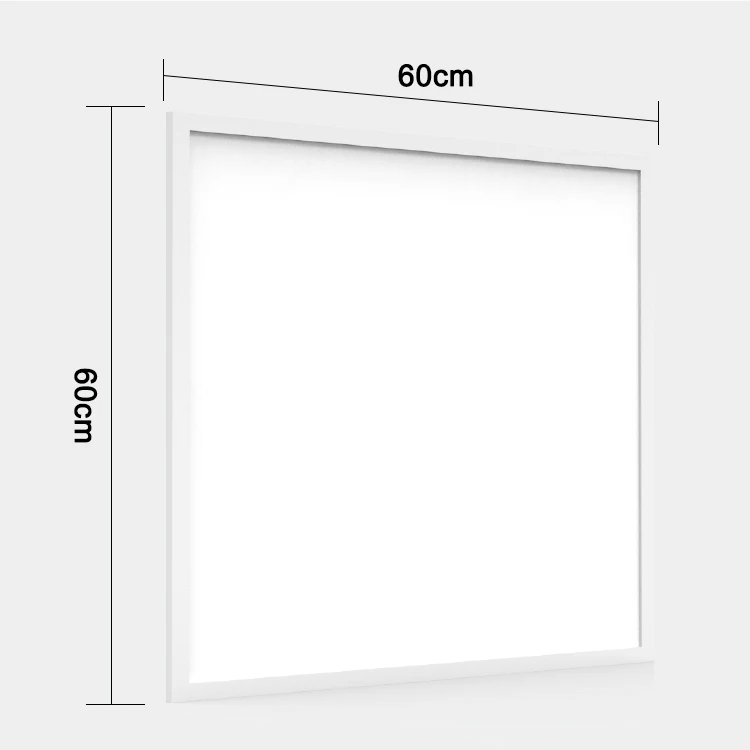 CE Rohs factory surface 12V 48W office led panel light 60x60 recessed led ceiling panel light square commerical led panel light
