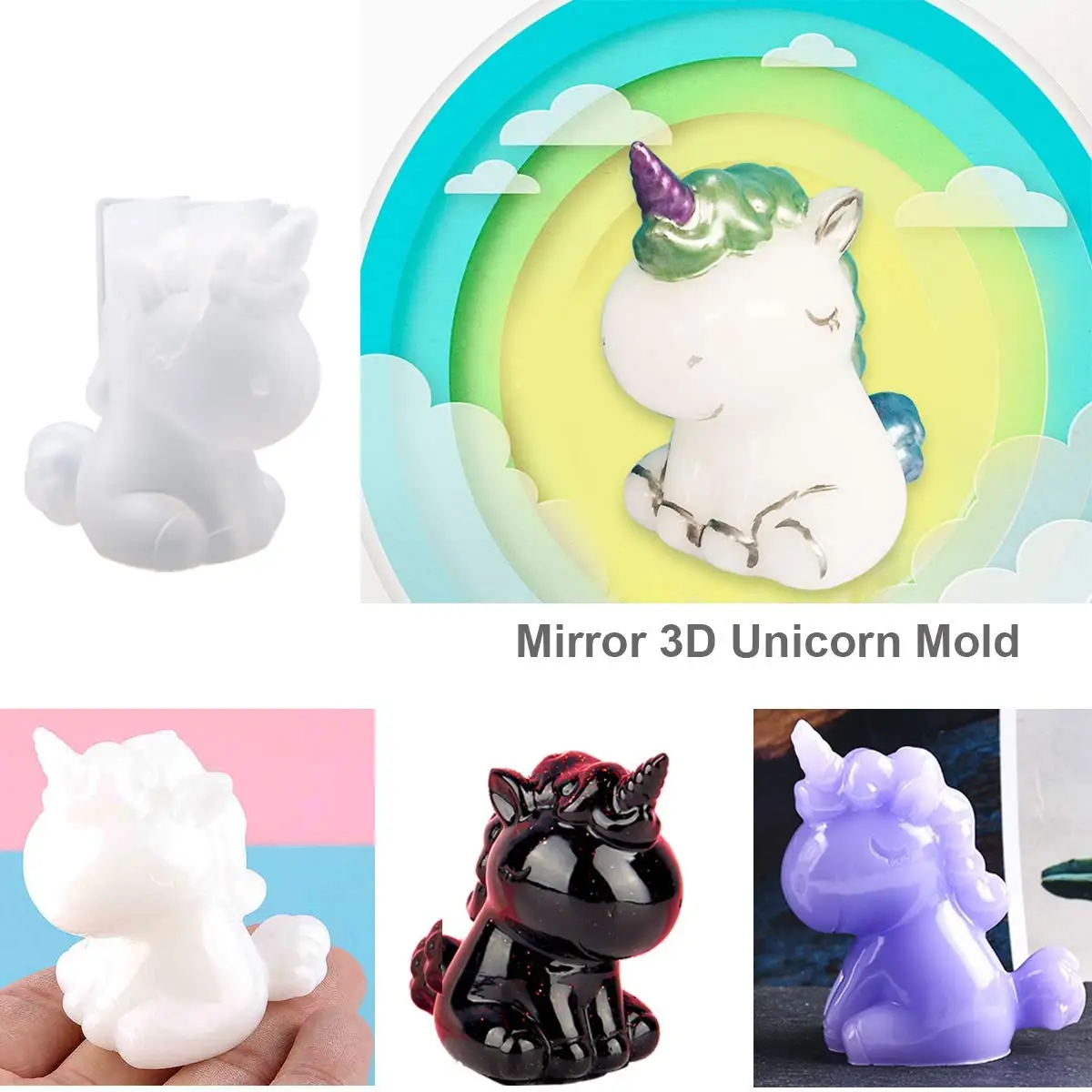 20pcs Animal Resin Molds Tools Set Includes 8 Resin Casting Molds Epoxy