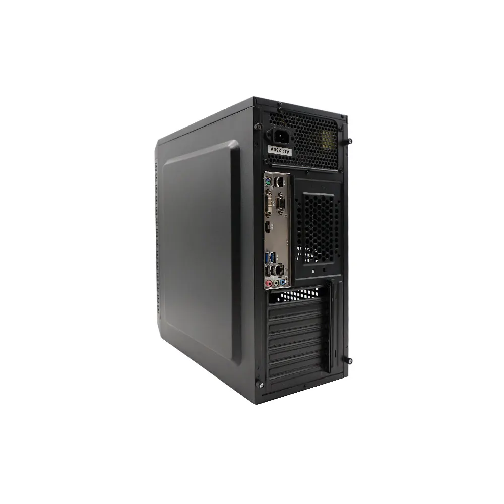 Desktop Computer 24" Intel I5 With 4gb Memory 500gb Hdd Pc Used