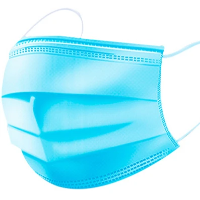 
3 Ply Medical Face Mask Non-woven Disposable Mask Wholesale Earloop and non woven BFE 99% BFE 95% 
