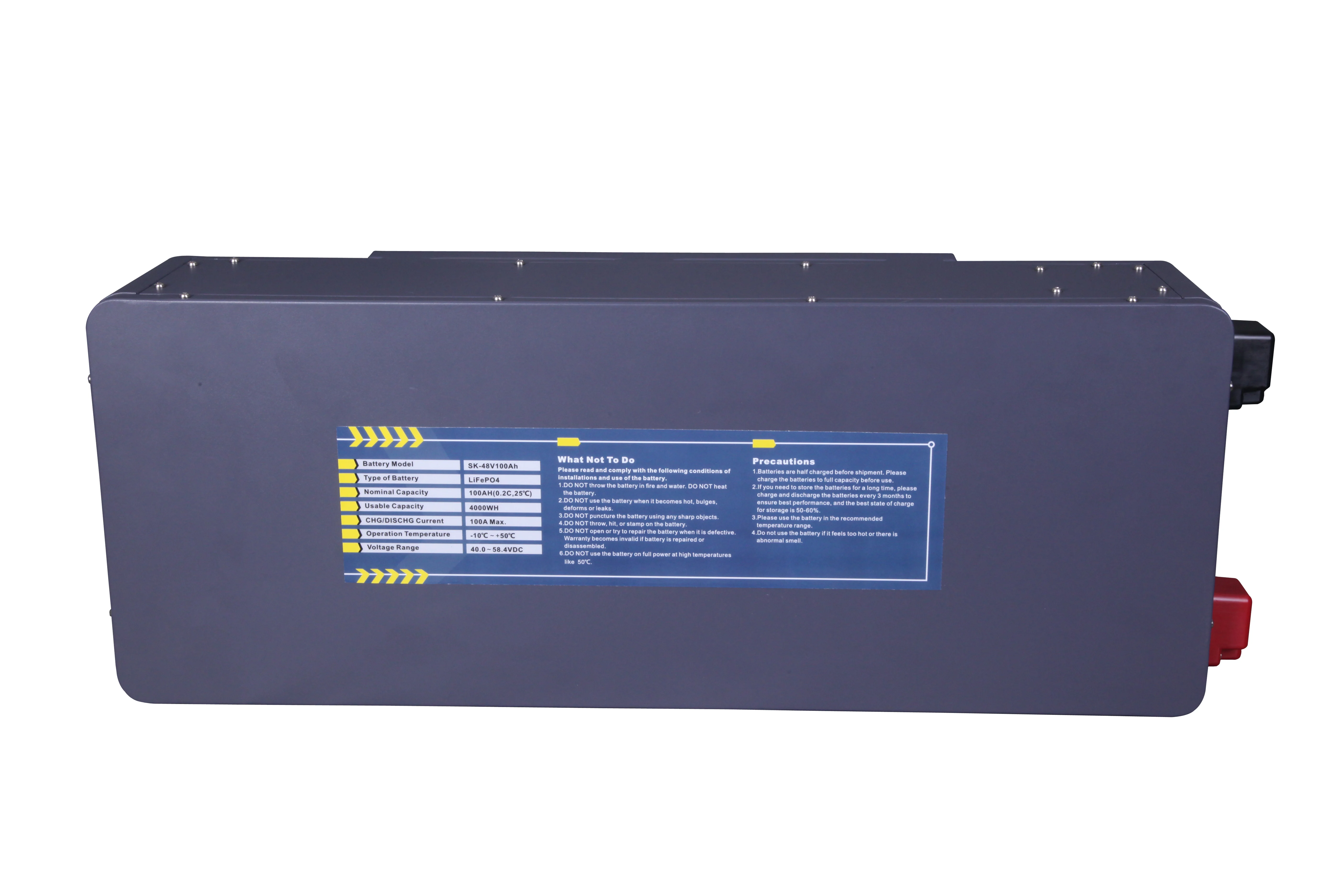 SAKO 48V LiFePO4 Battery Pack 48V 100Ah Lithium Battery 48V Lithium