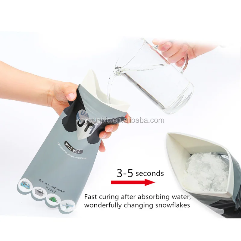 Sacchetti Di Urina Usa E Getta, 700 ML Sacchetti Di Pipì Da - Foto 7