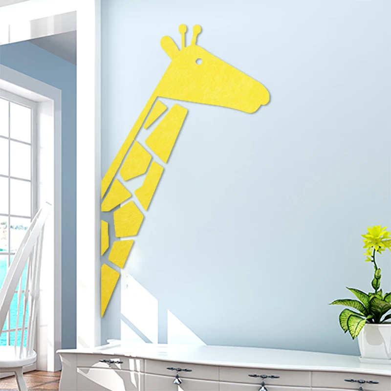 Home use environment friendly bedroom decorbaby wall felt stickers