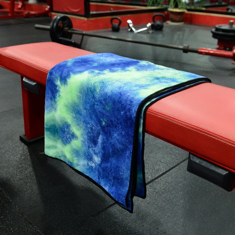 Custom Logo Microfiber Sports Gym Towel Fast Drying Fitness Sweat Towels for Men and Women